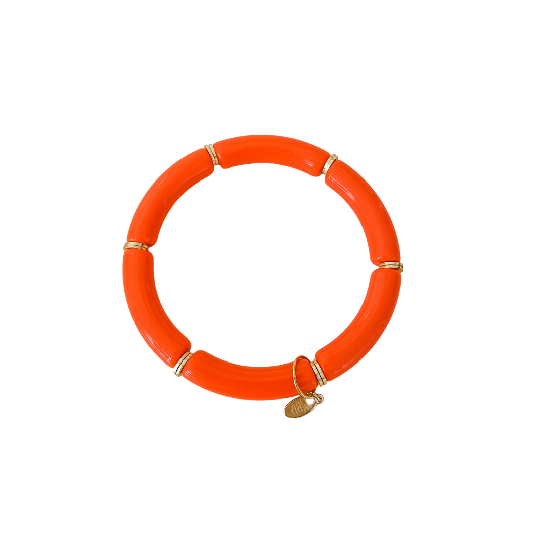 Bonnie Bracelet: Orange/red