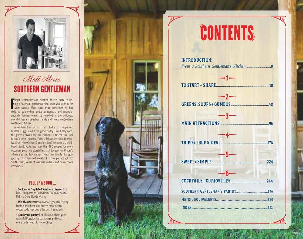 Southern Living A Southern Gentleman's Kitchen by Matt Moore: 8.5 x 10.5 x 0.90 / Hardcover / 288