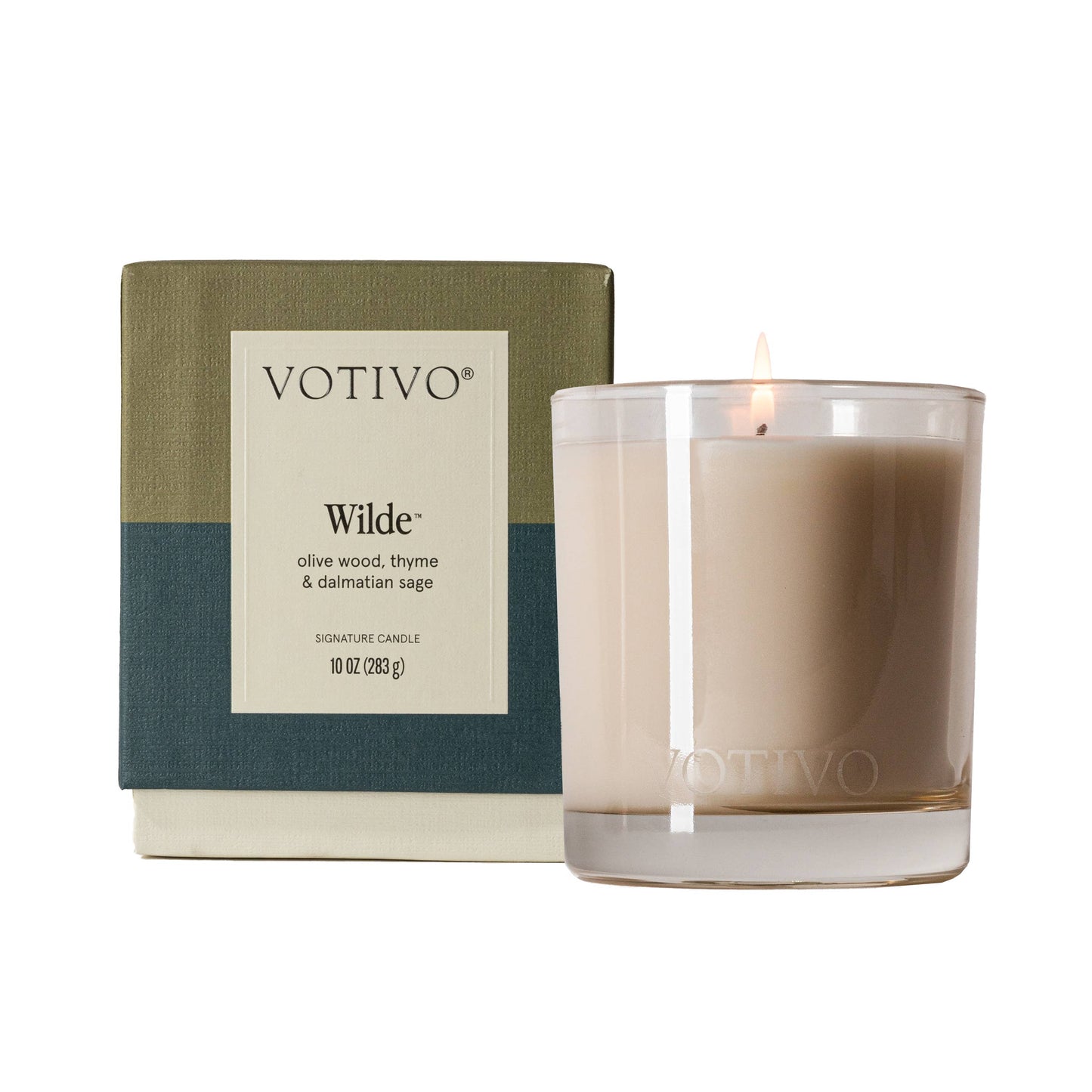 Votivo Signature Candle Clean Crisp White 10 oz
