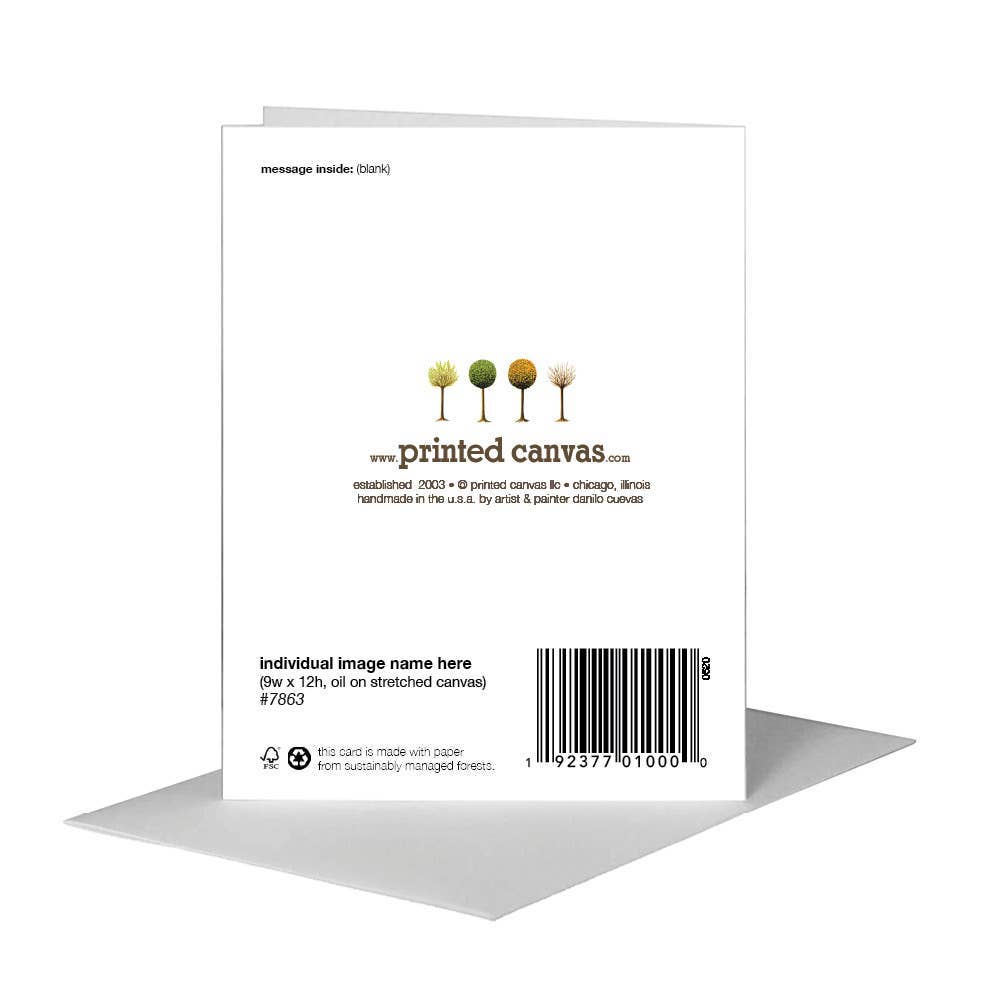Forget Me Not, Greeting Card
