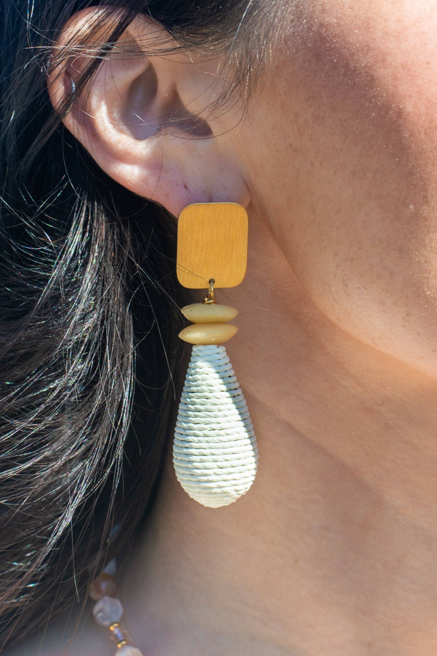 WS Aimee Earrings: Tomato