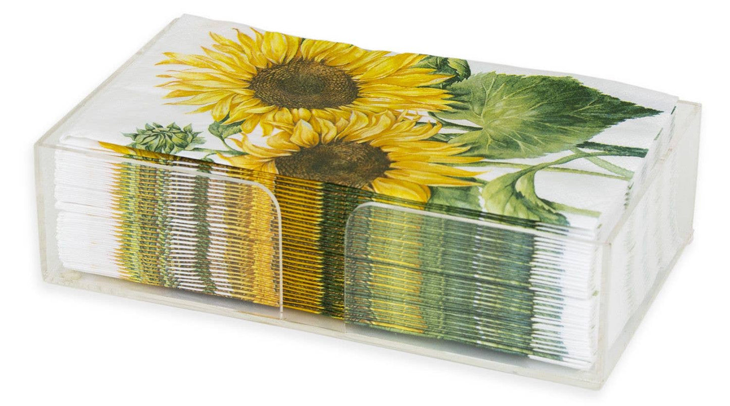 Paper Napkin Guest Towel Acrylic Caddy clear