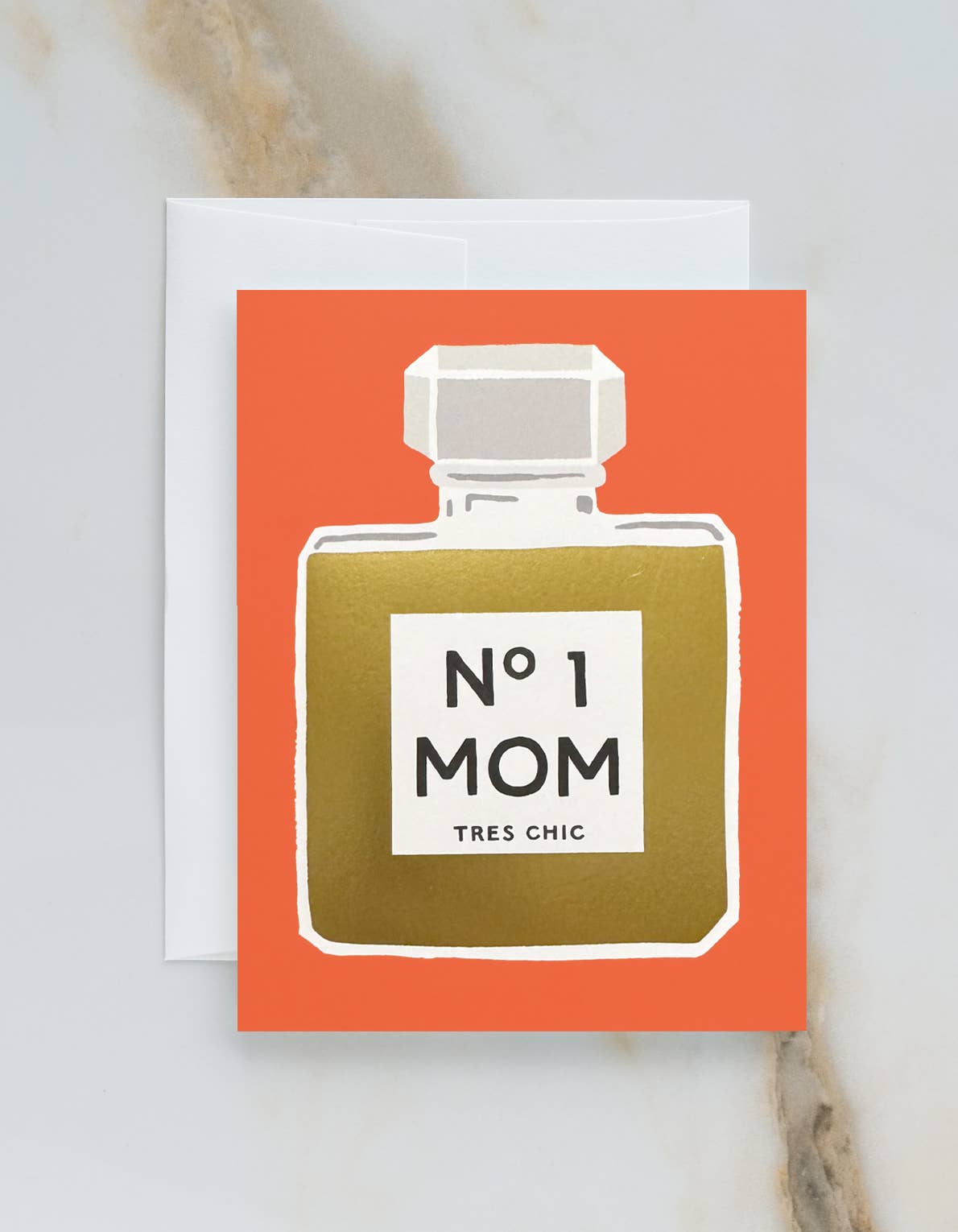 No. 1 Mom Greeting Card