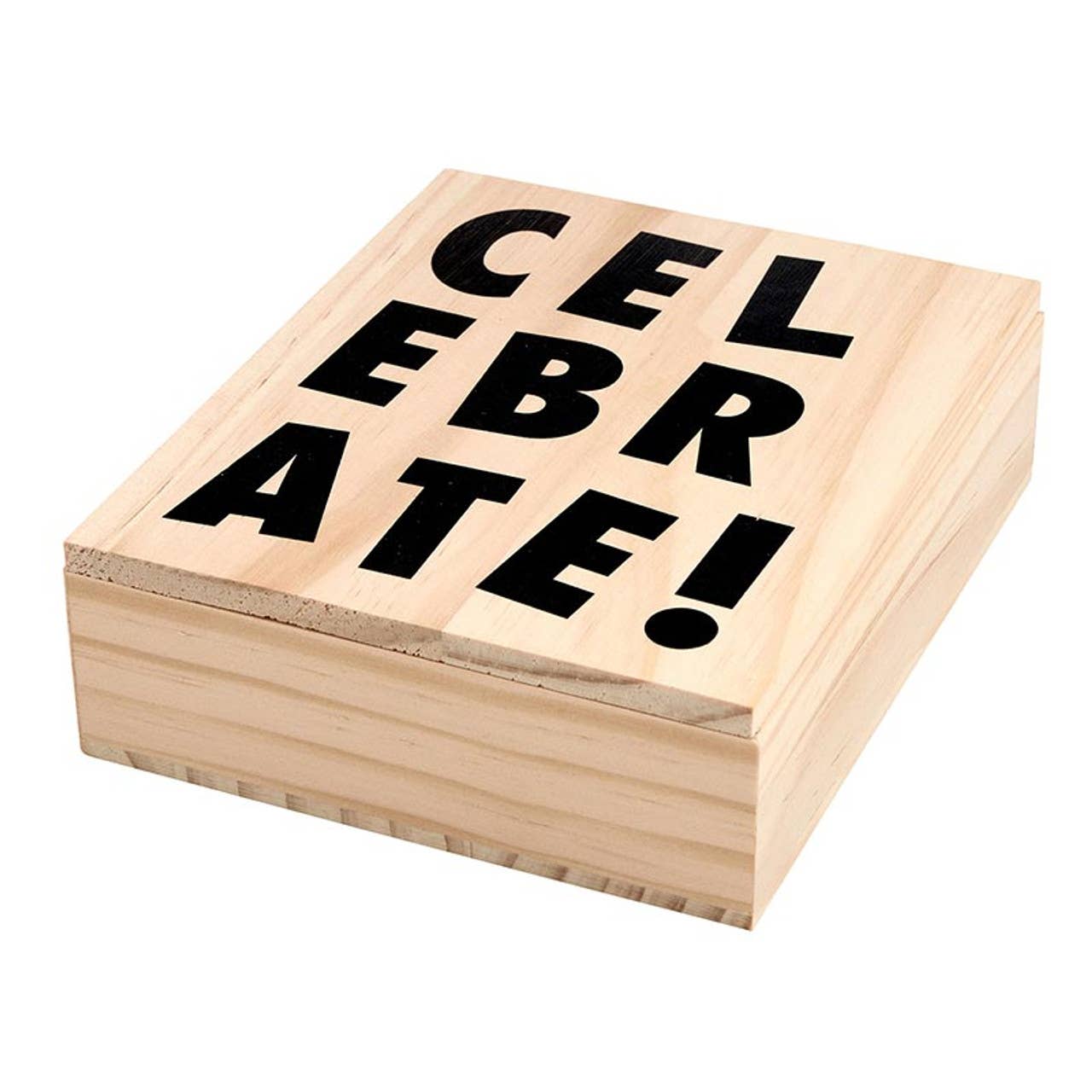 Greeting Card Set with Wood Box - Birthday: Material