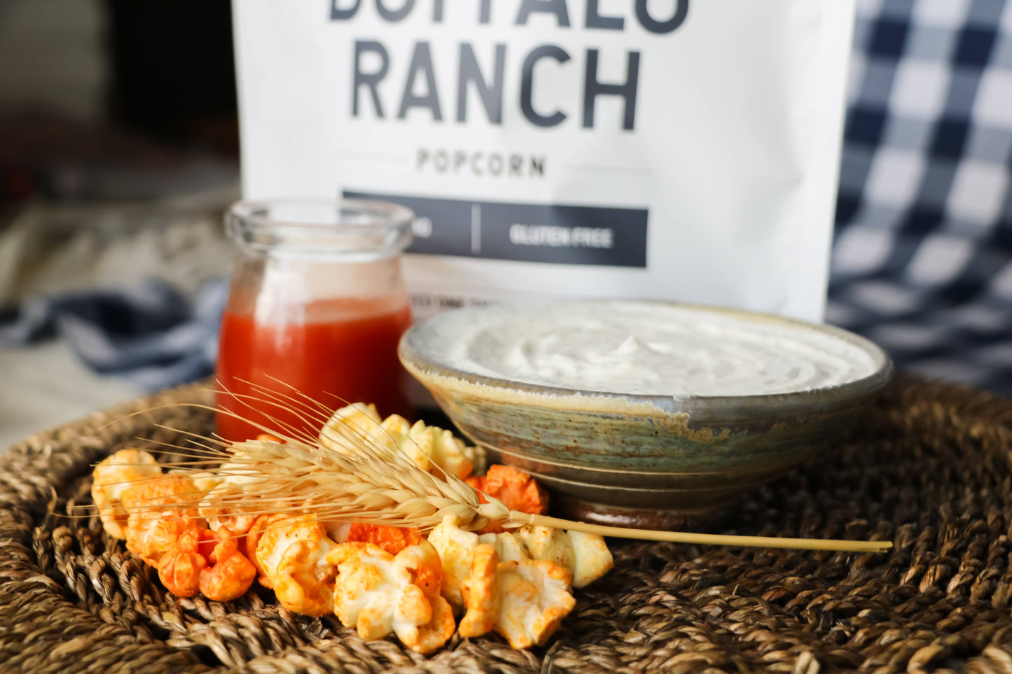 Bold and Spicy Buffalo Ranch Popcorn - 5.0oz