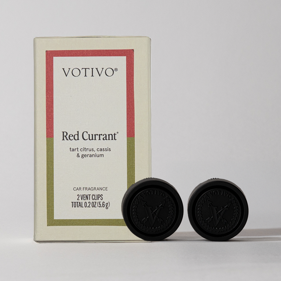 Red Currant Car Fragrance vent clips 2 pk