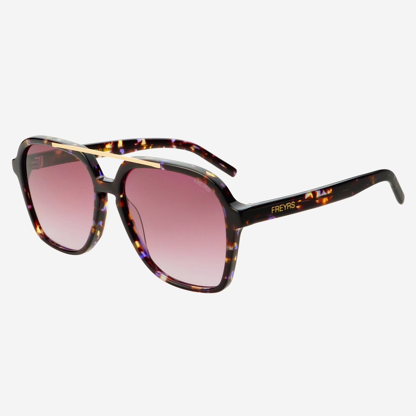 Freyrs Spencer Unisex Aviator Sunglasses : Lavender