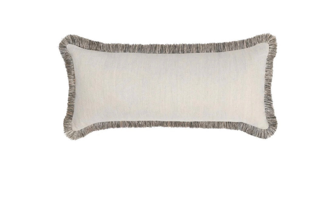 Nola Natural/ Black Pillow