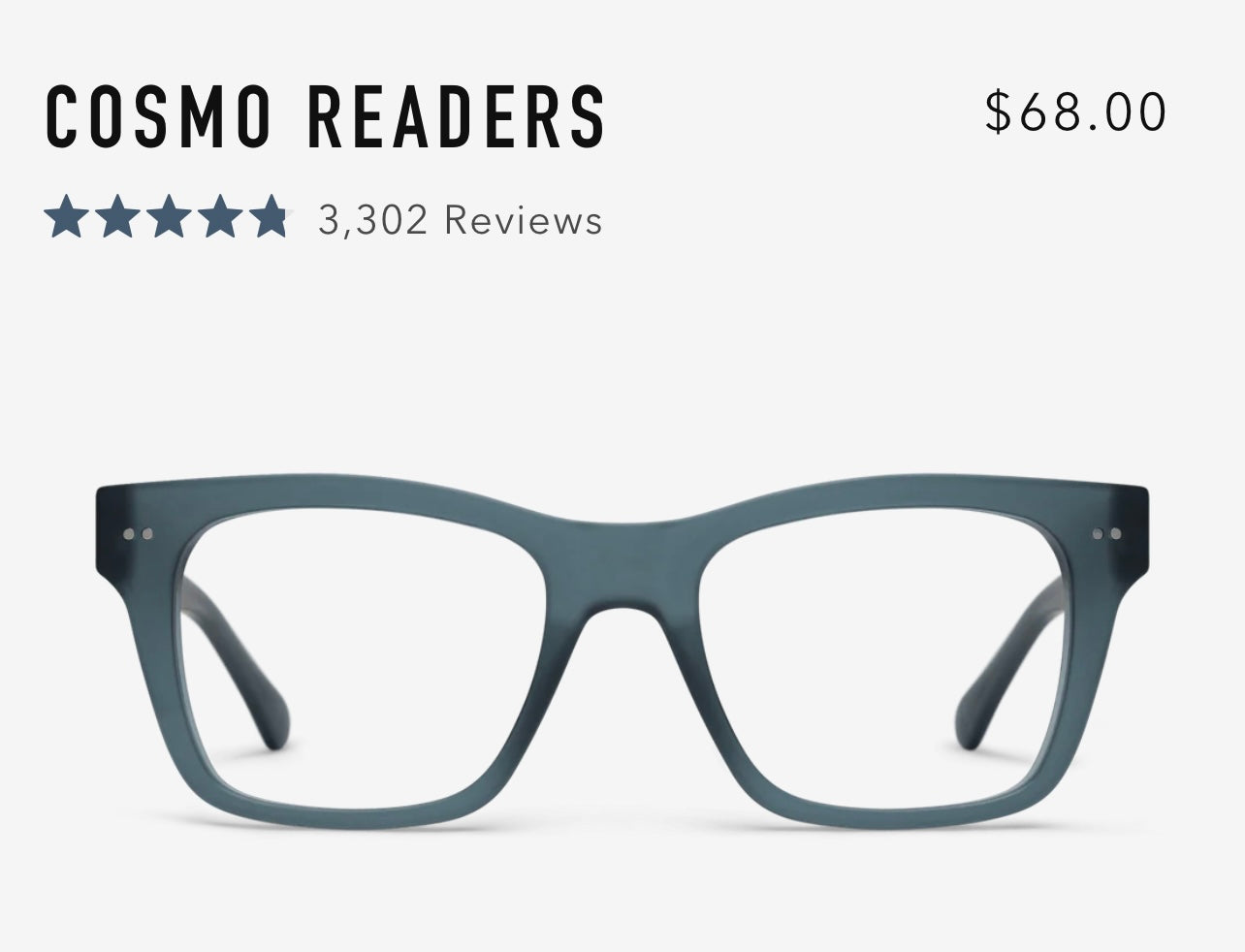 COSMO READERS Lake Blue