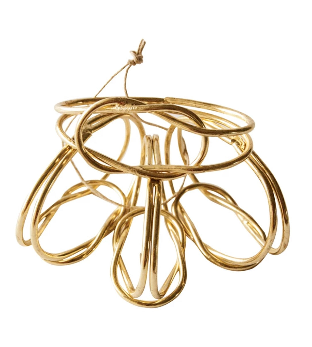 Metal Twisted Knot Napkin Ring