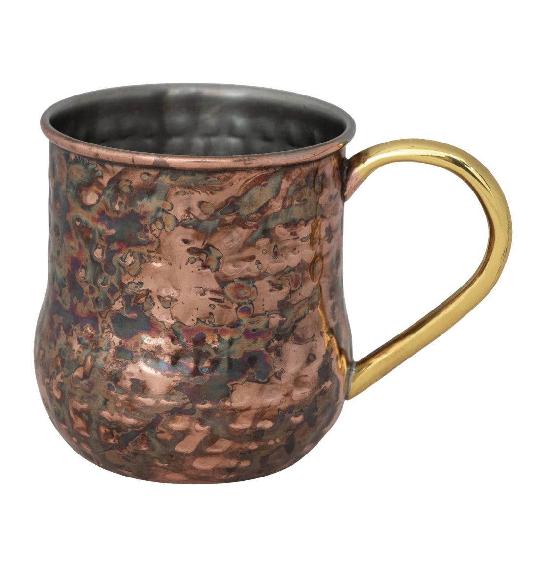 Stainless Steel & Brass Mule Mug