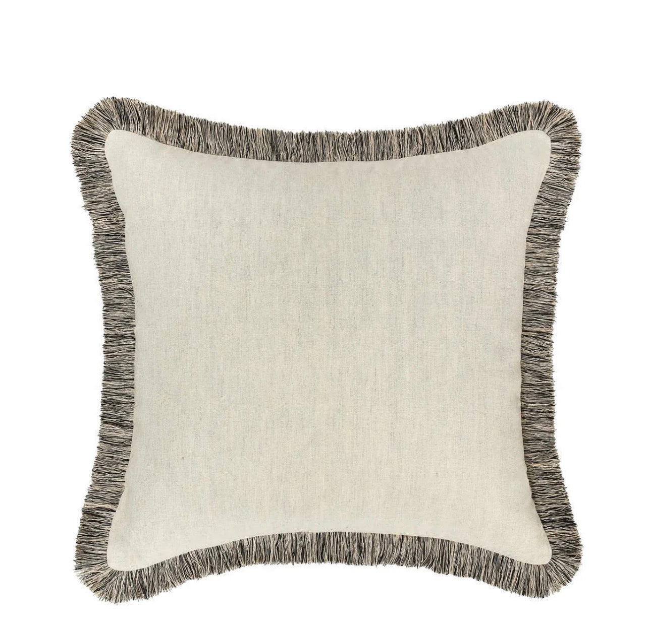 Nola Natural/Black Pillow 24x24