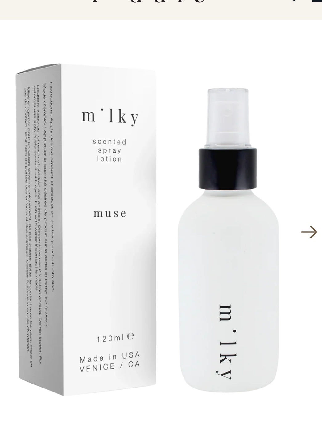 Riddle Muse Milky spray lotion