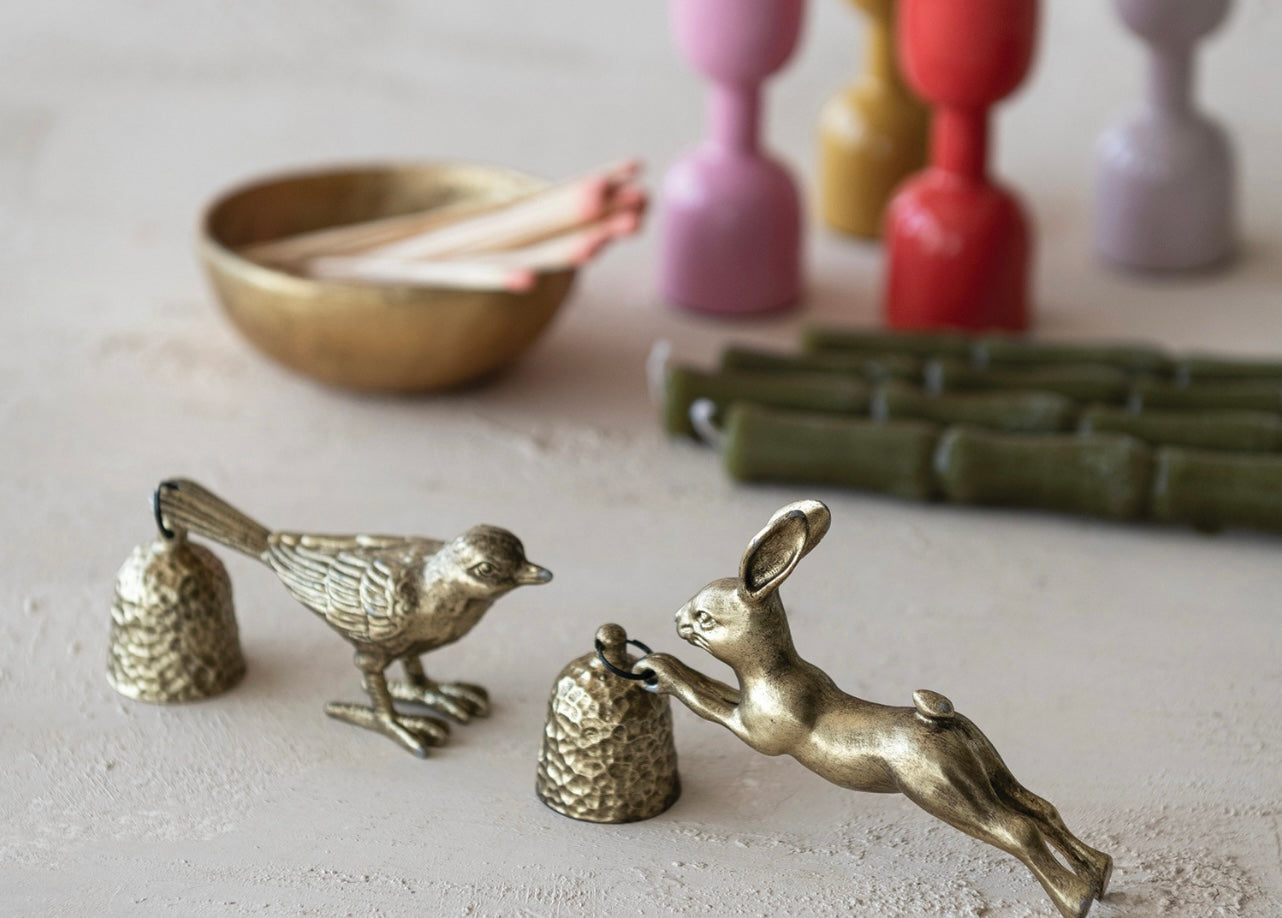 Pewter Rabbit Shaped Candle Snuffer