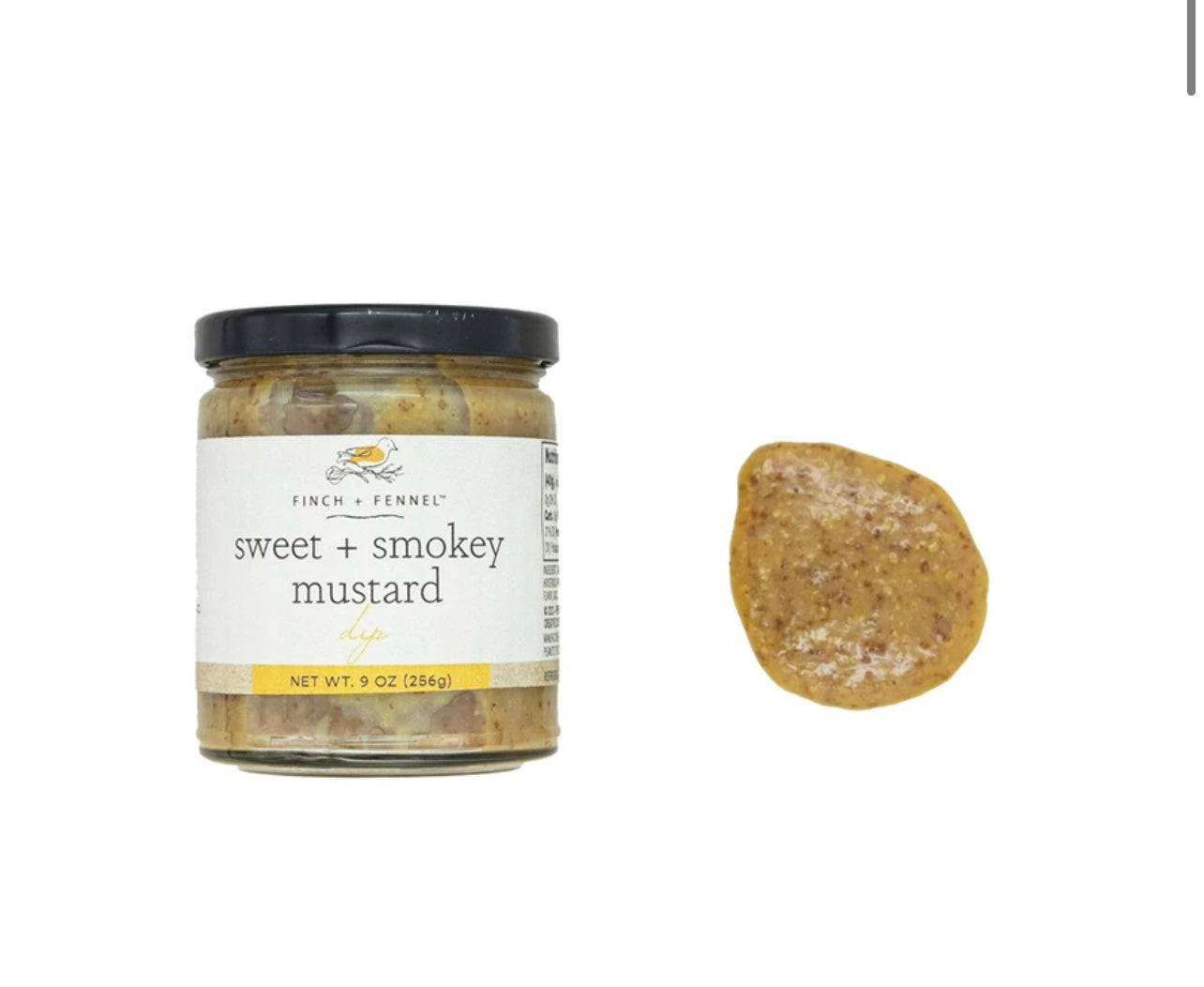 Finch & Fennel Sweet + Smokey Mustard Dip