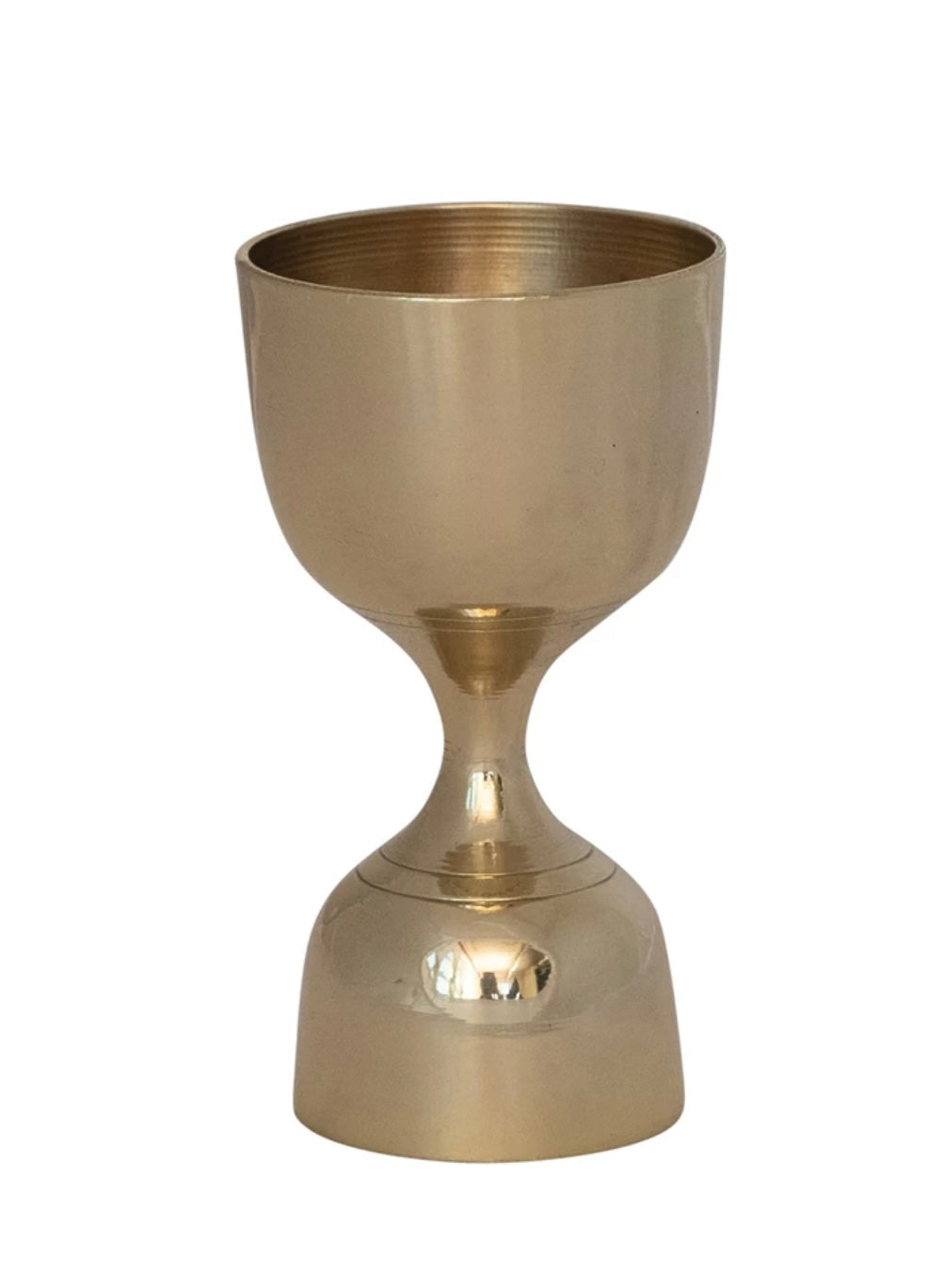 1 oz./2 oz. Brass Double Sided Cocktail Jigger