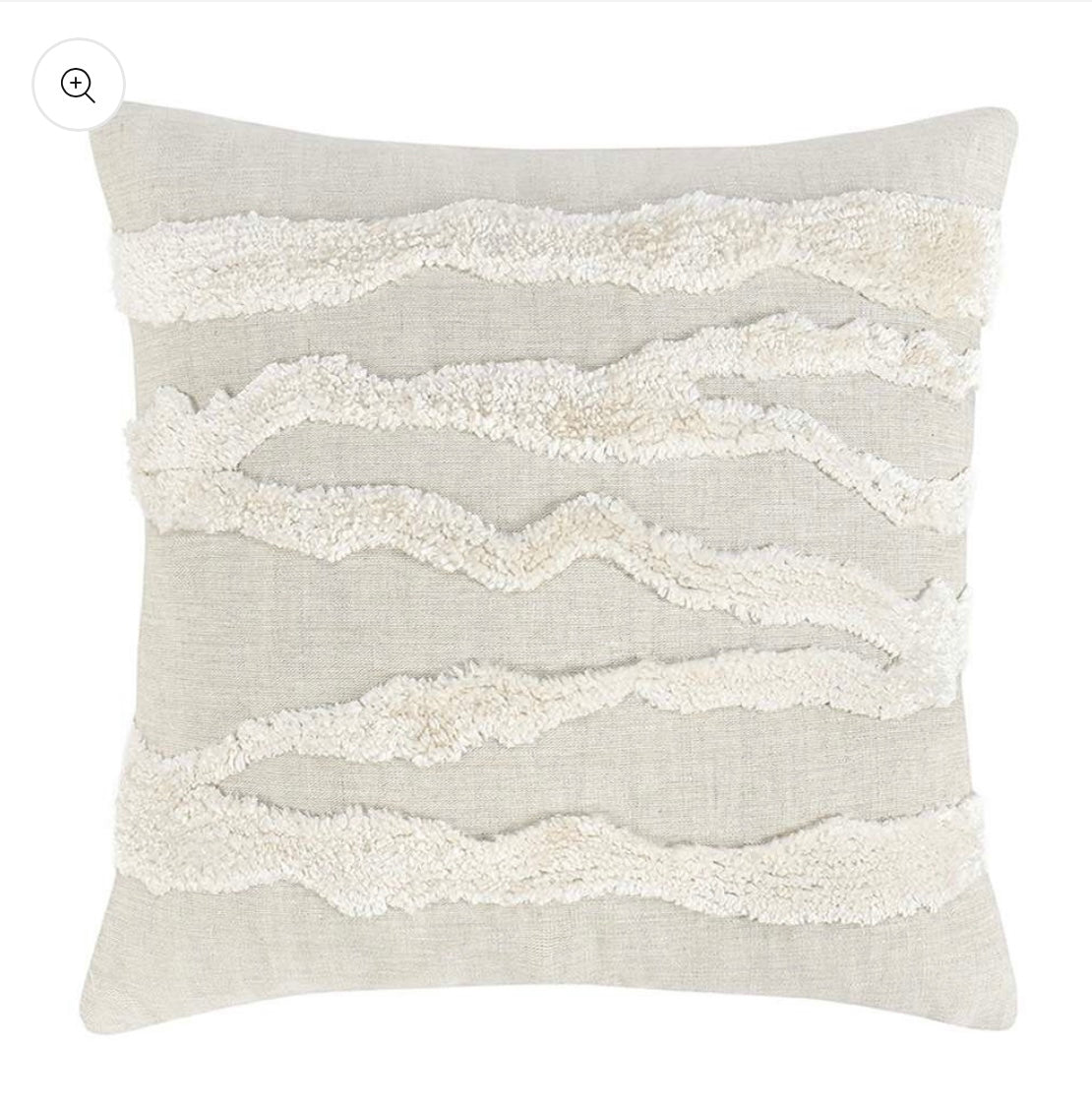 Passage Ivory Pillow 22x22