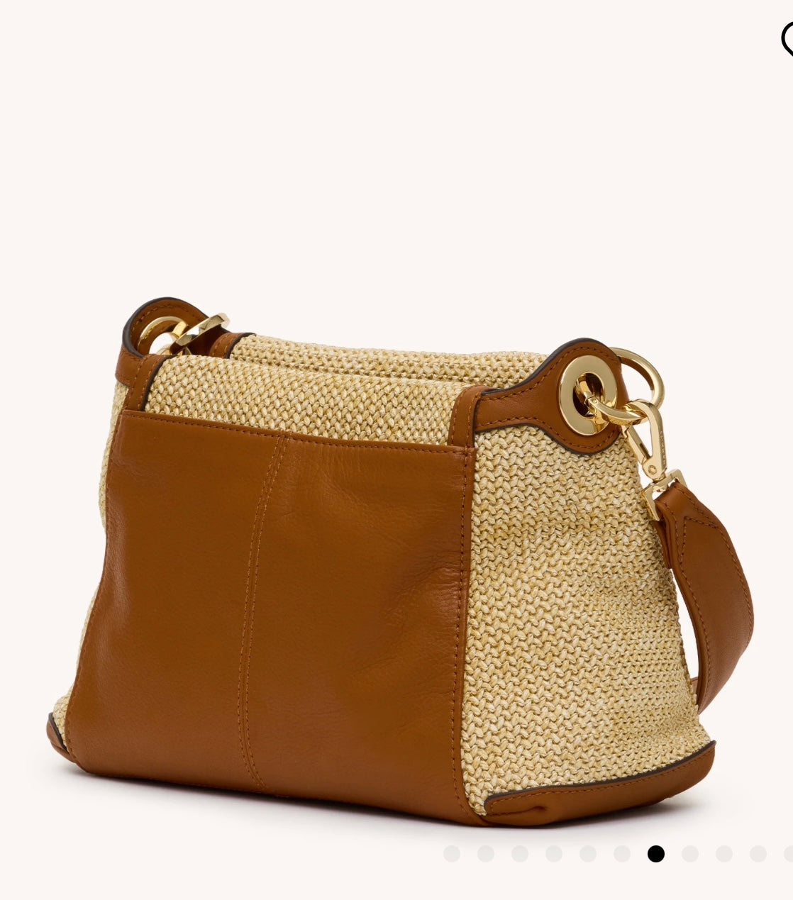 Hammitt Bryant Med-Cocoa Raffia