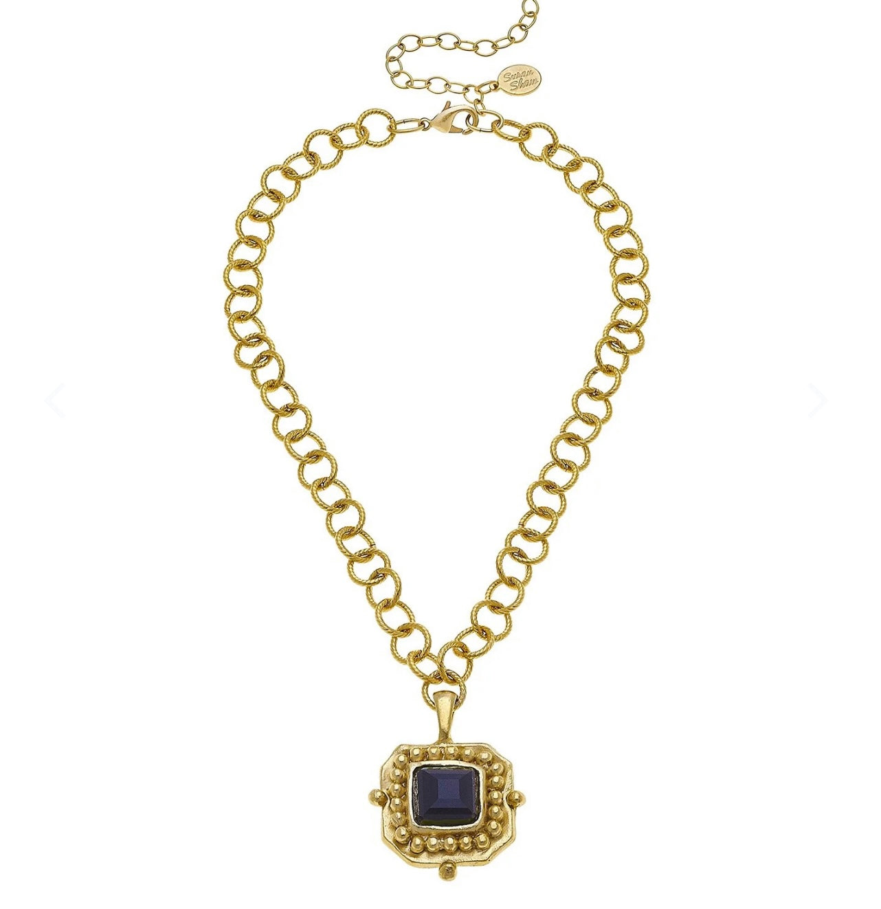 Susan Shaw London Necklace Black