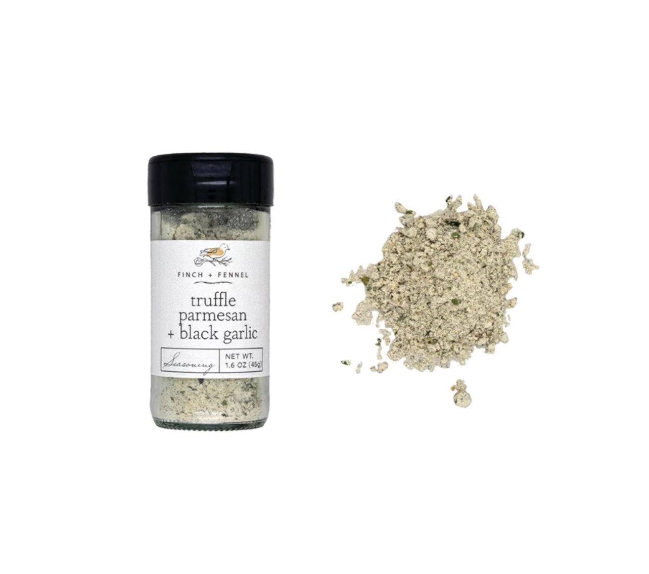 Truffle Parmesan + Black Garlic Seasoning