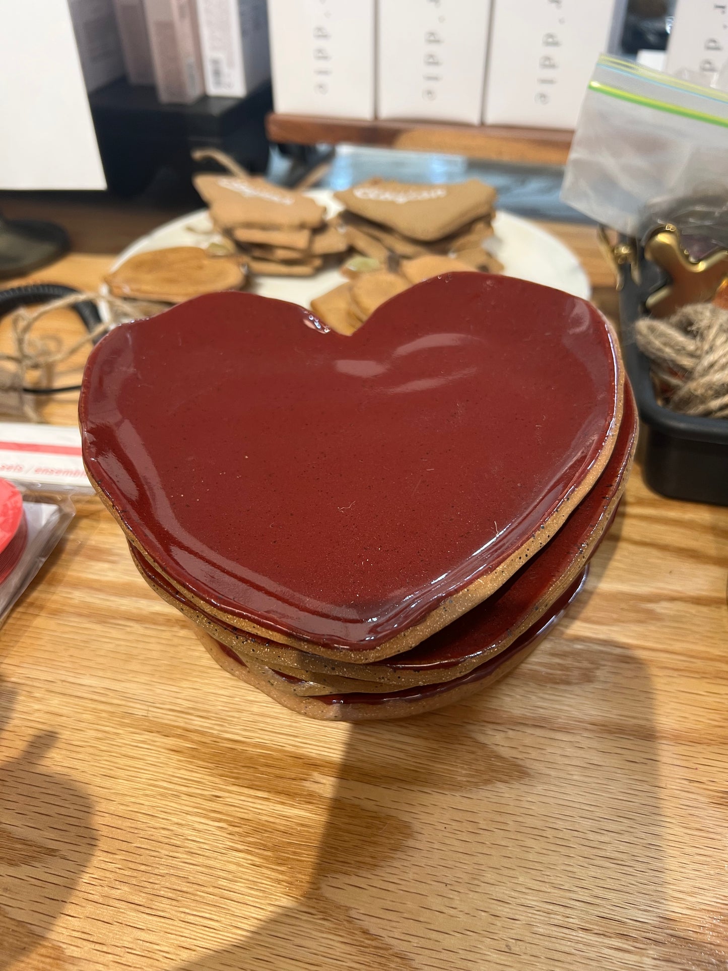 Audball Pottery Heart Tray