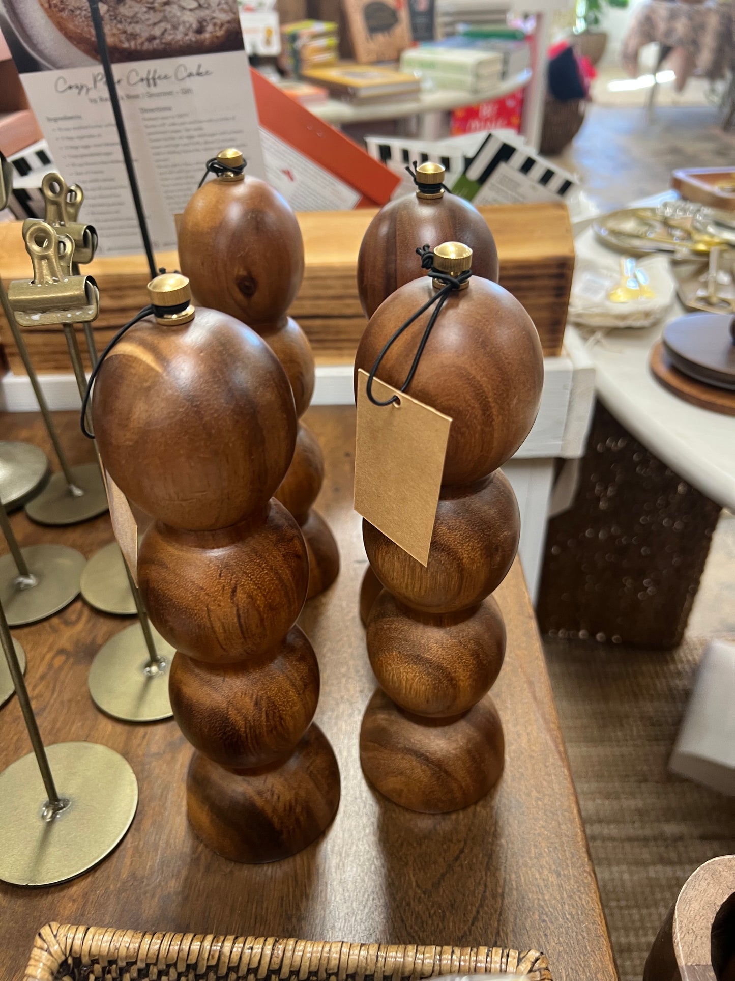 Acacia Wood Salt & Pepper Mill