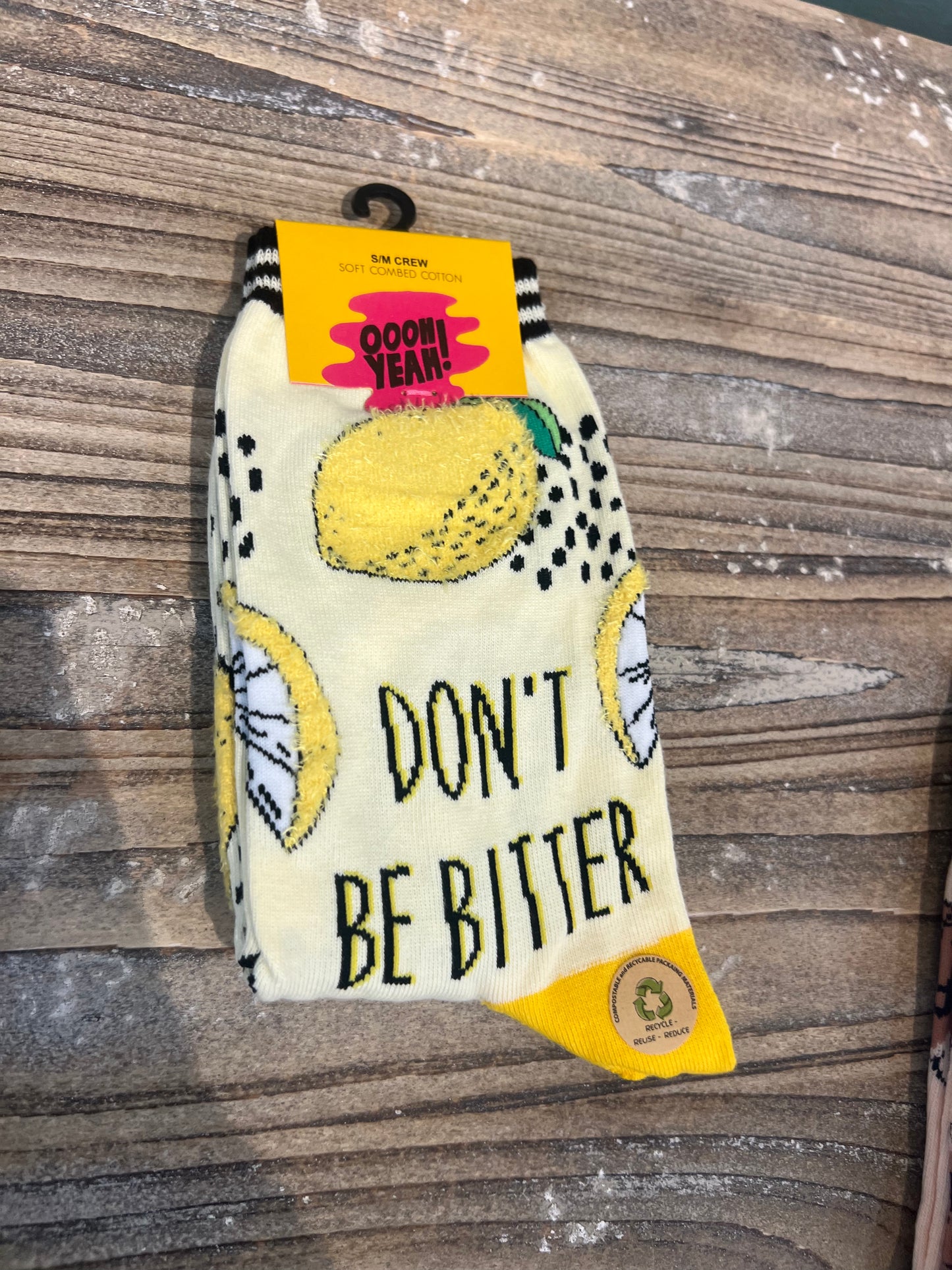 Women’s crew socks-slightly bitter