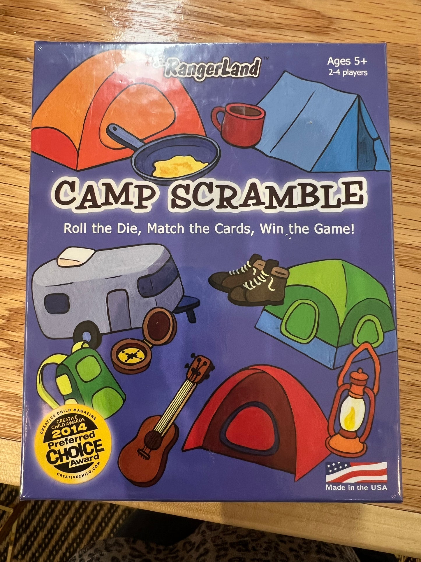 Rangerland camp scramble game