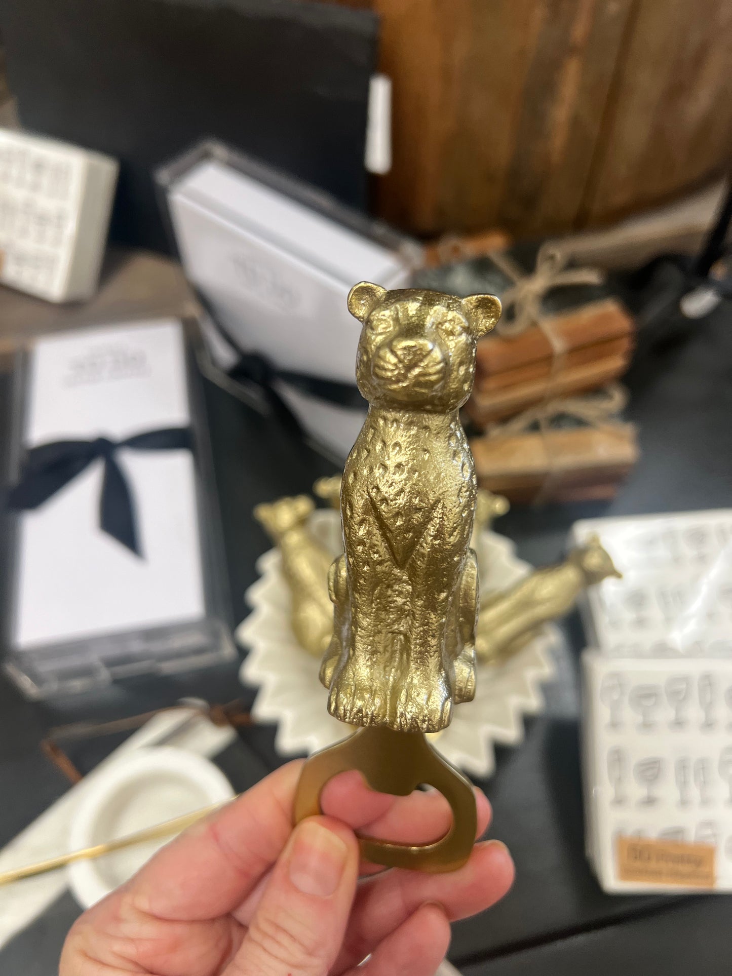 Cheetah Bottle opener
