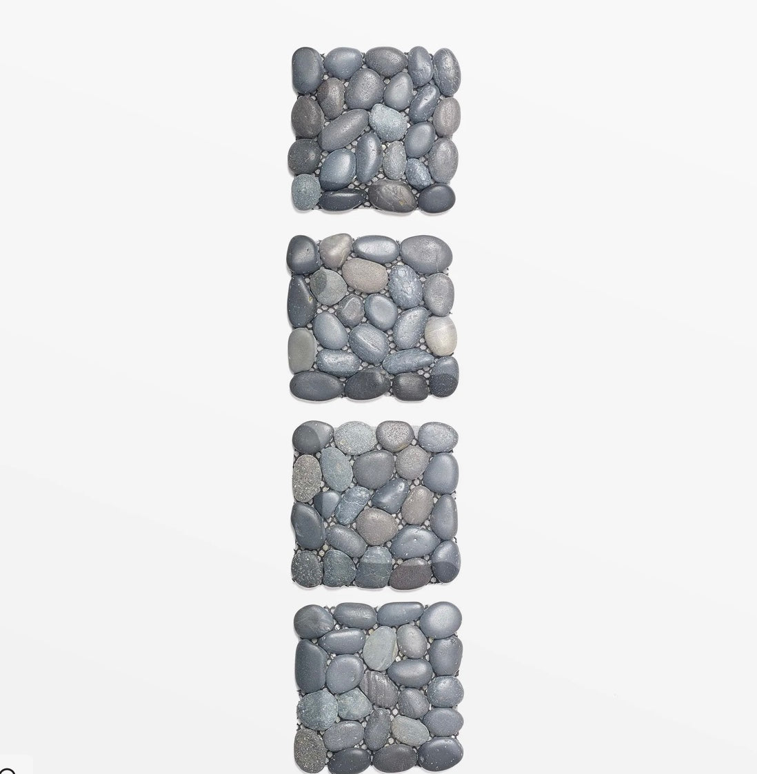 Beachstone Coasters Grey Set of 4