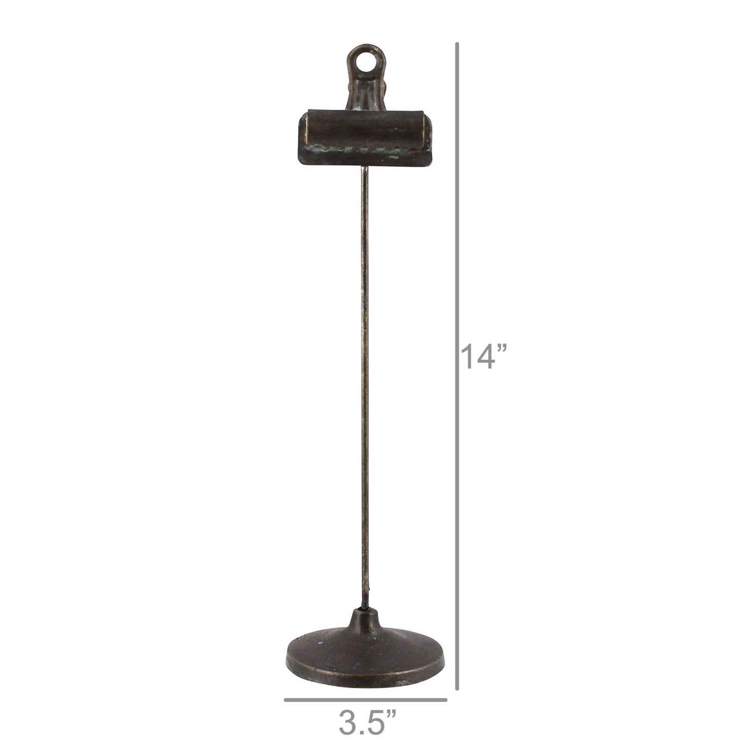 Metal note clips - Lrg -