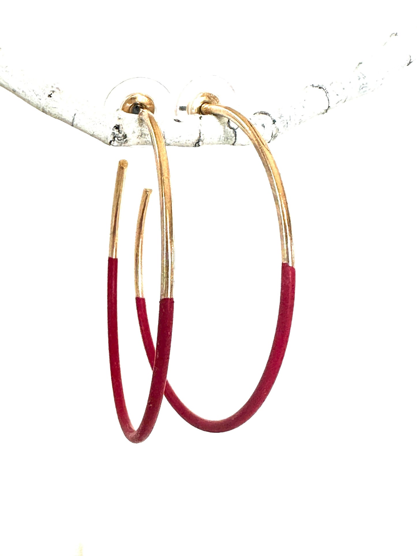 Colored hoops-White/gold