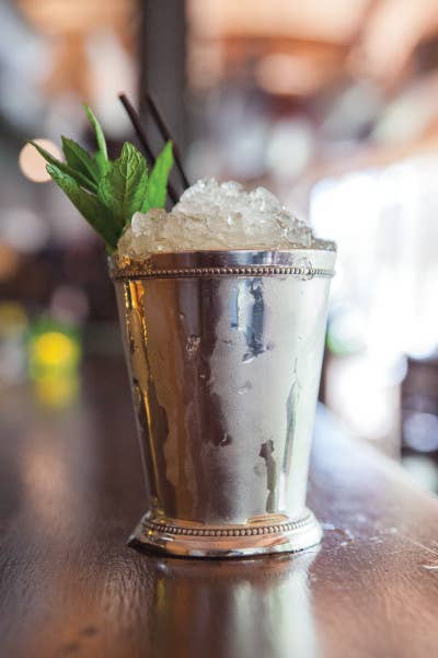 Silver-Plated Solid-Brass Vintage Mint Julep Cup