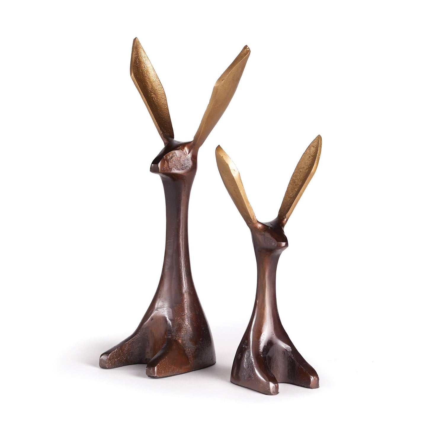Jackrabbits Bronze Set of 2