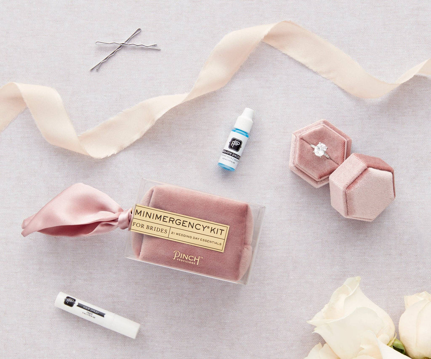 Velvet Minimergency Kit for Brides: Ivory