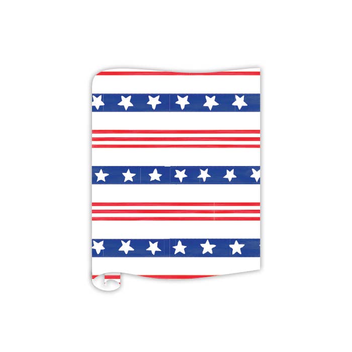 Handpainted Stars and Stripes Table Runners