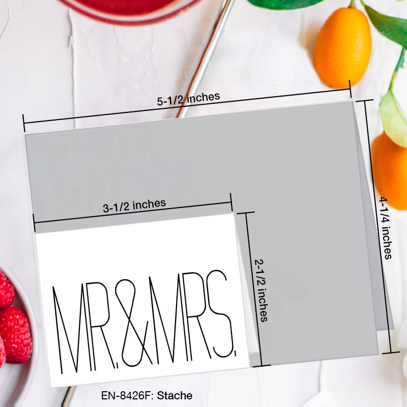 Mr and Mrs.Greeting Card