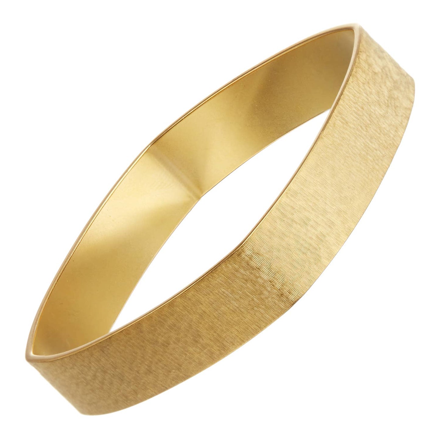 Kaufmann Textured Square Bangle