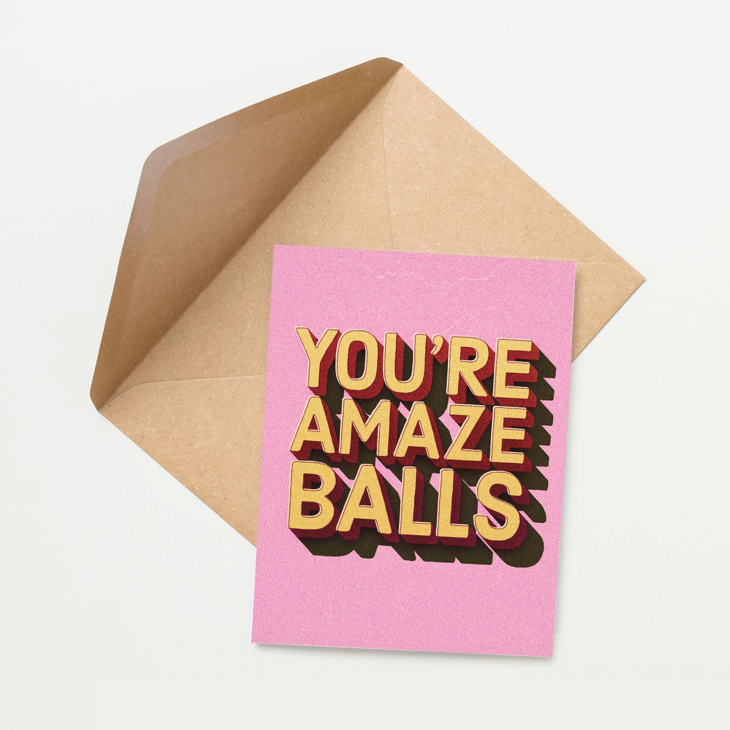 Sweet Encouragement - You're Amazeballs Greeting Card