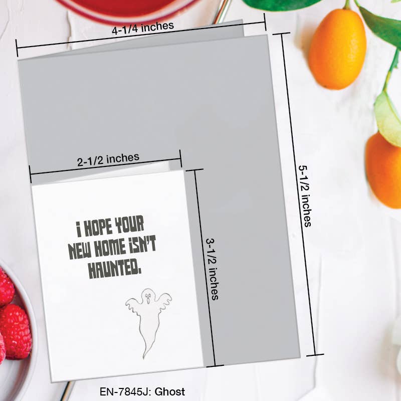 Ghost, Greeting Card (7845J): A2 Card