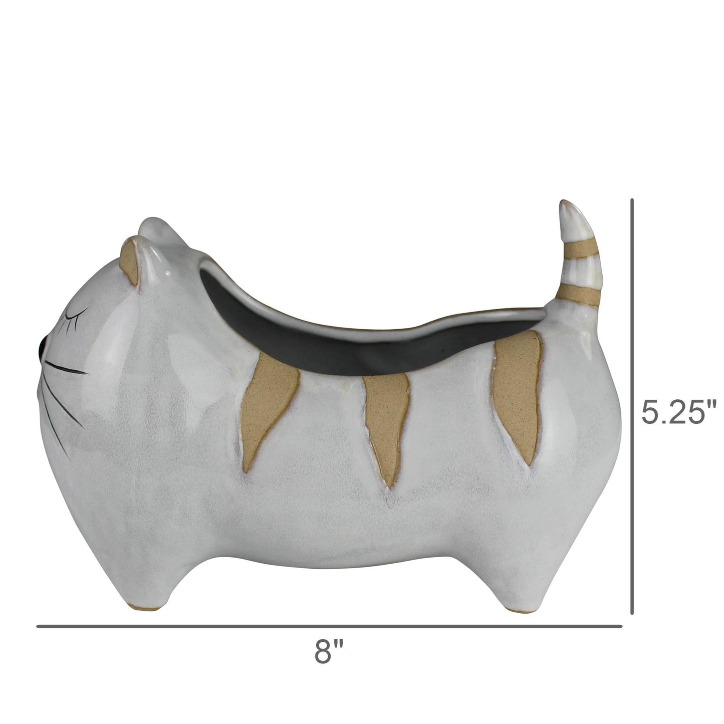Cyd the Cat Vase, Ceramic