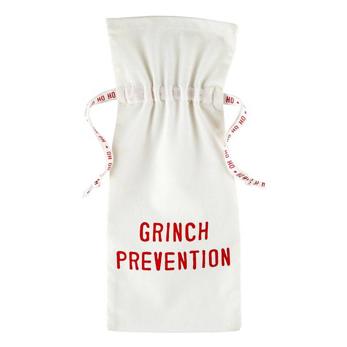 Face to Face Wine Bag - Grinch: Hand Wash Only / 100% Cotton