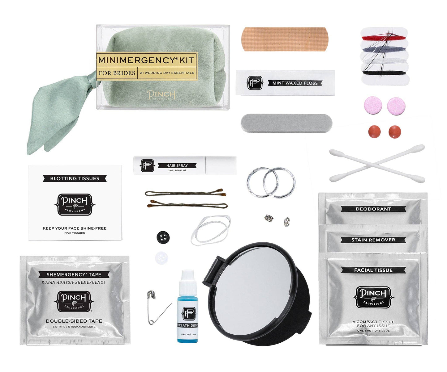 Velvet Minimergency Kit for Brides: Ivory