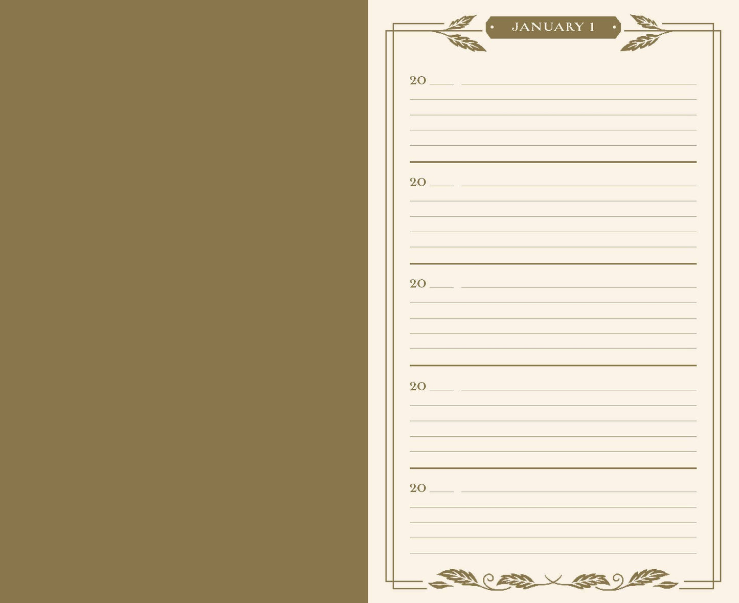 Gilded One Line a Day