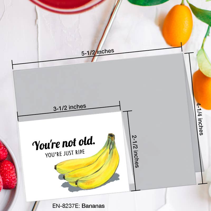 Bananas, Greeting Card (8237E): A2 Card