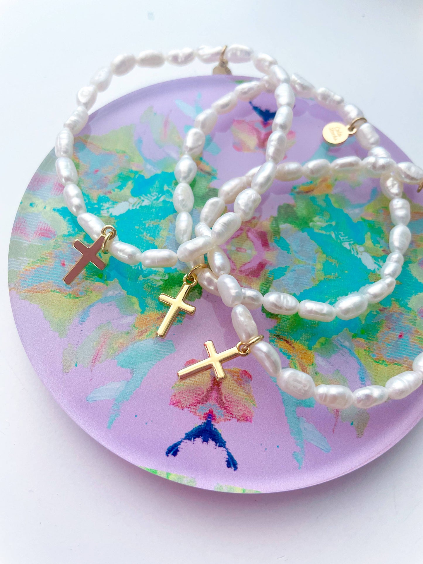 Cola Stacks Signature Faith Bracelet