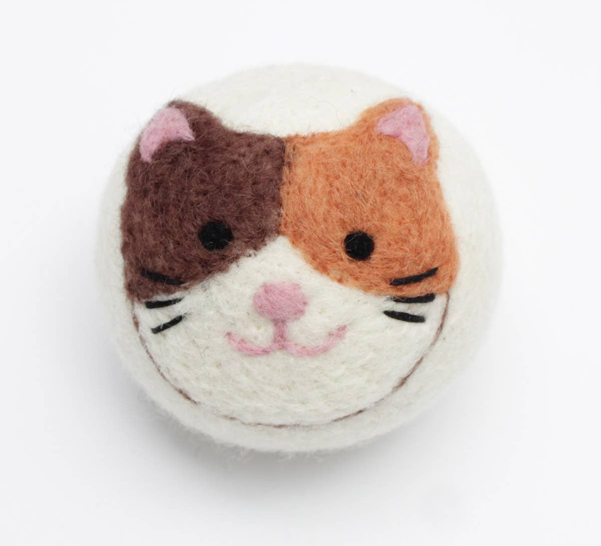 Cats: Eco Wool Dryer Balls Fair Trade: Gray Cat