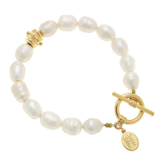 Genuine Freshwater Pearl Bracelet- Susan Shaw