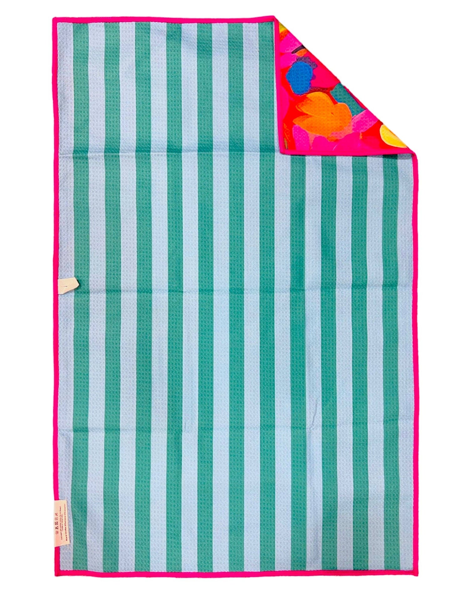 Crae Etching: Reversible Hand Towel: Multi / 19x29 in / Hand Towel
