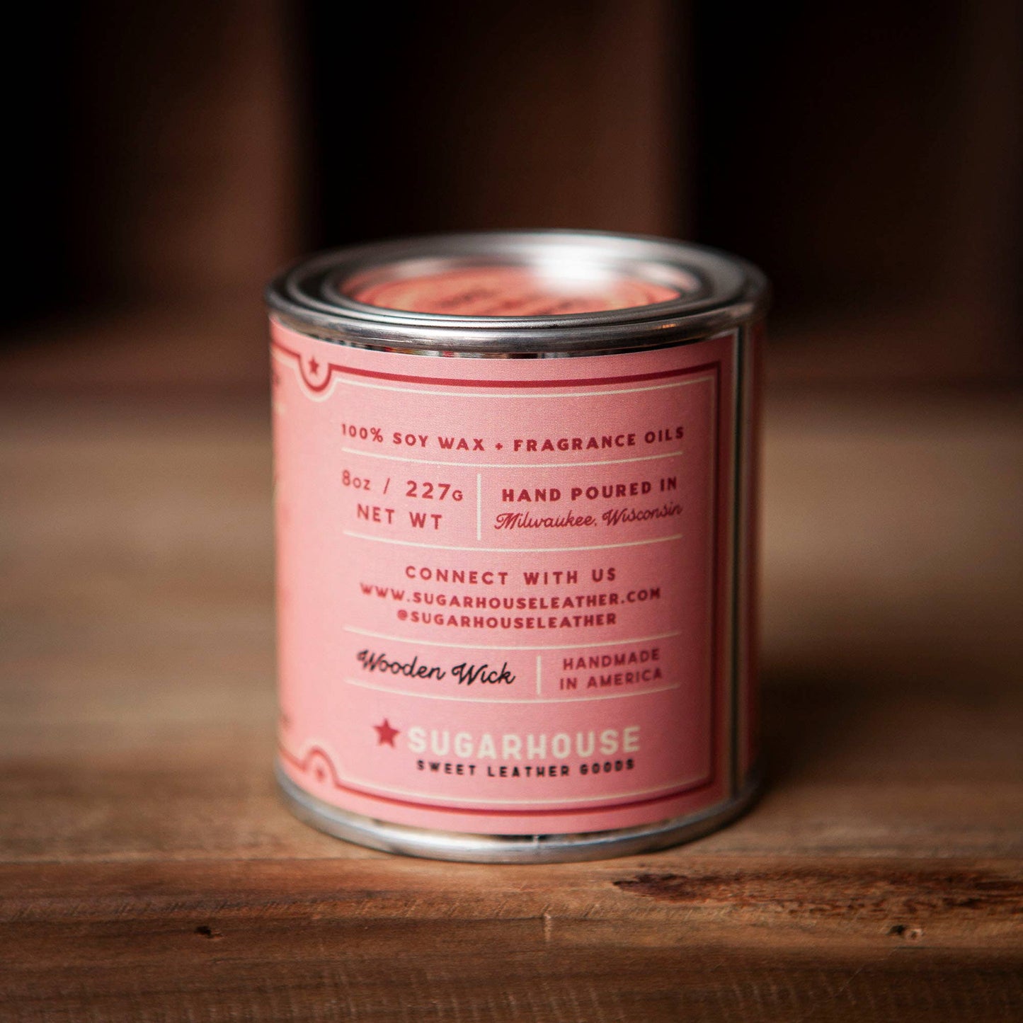 FUN-Sexy Time Soy Candle with Wooden Wick